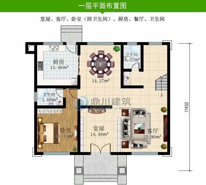 7款廚房帶后門的農(nóng)村別墅，適合農(nóng)村的生活習(xí)慣，值得收藏！