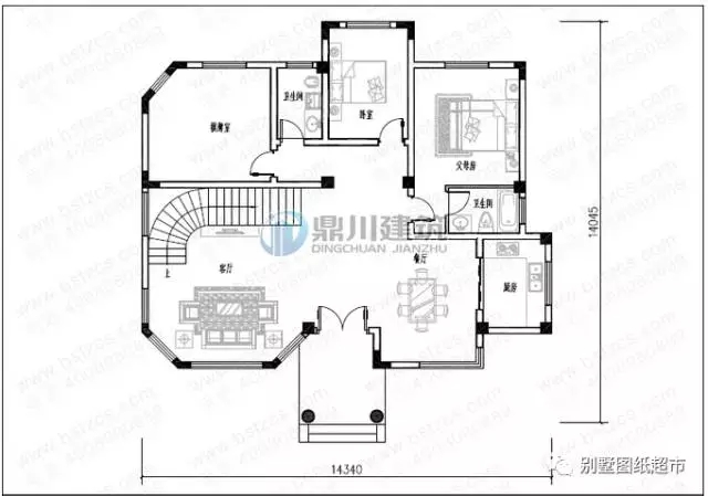 三款自建房別墅圖紙