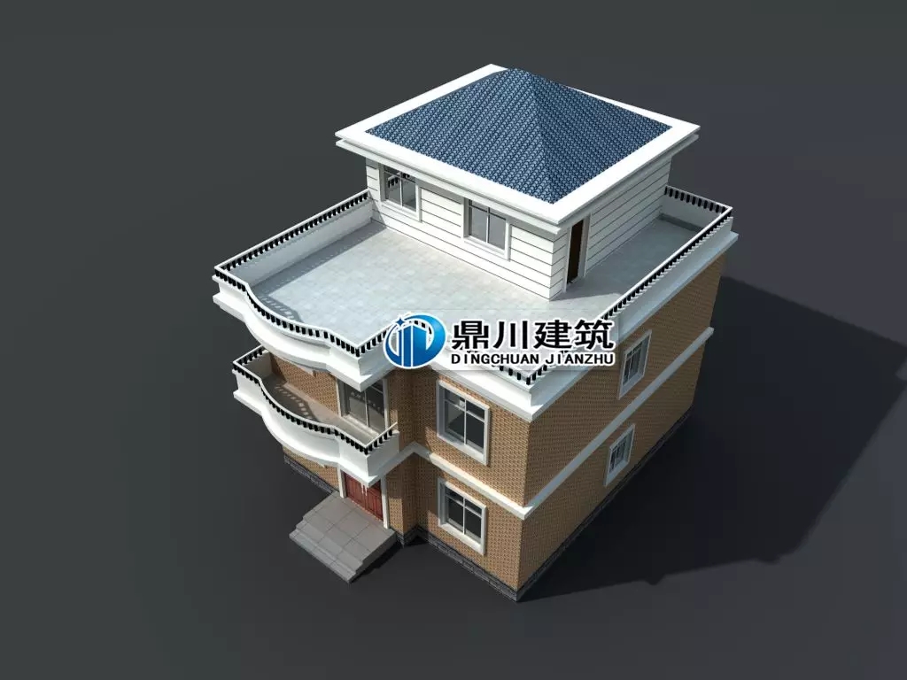 10套占地90平左右農(nóng)村別墅，功能齊全，是小戶型的理想選擇
