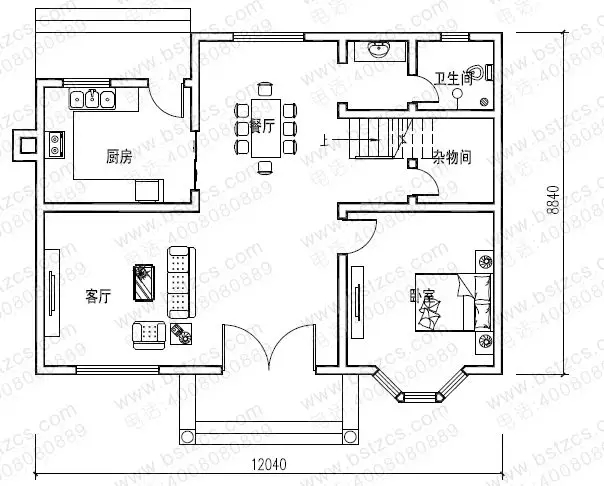 7款廚房帶后門的農(nóng)村別墅，適合農(nóng)村的生活習(xí)慣，值得收藏！