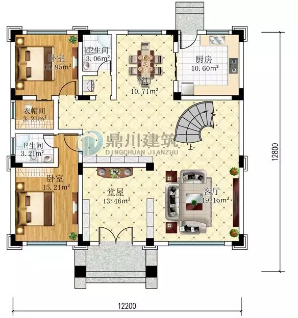 【干貨】教你如何看對戶型圖，建房的錢不浪費！