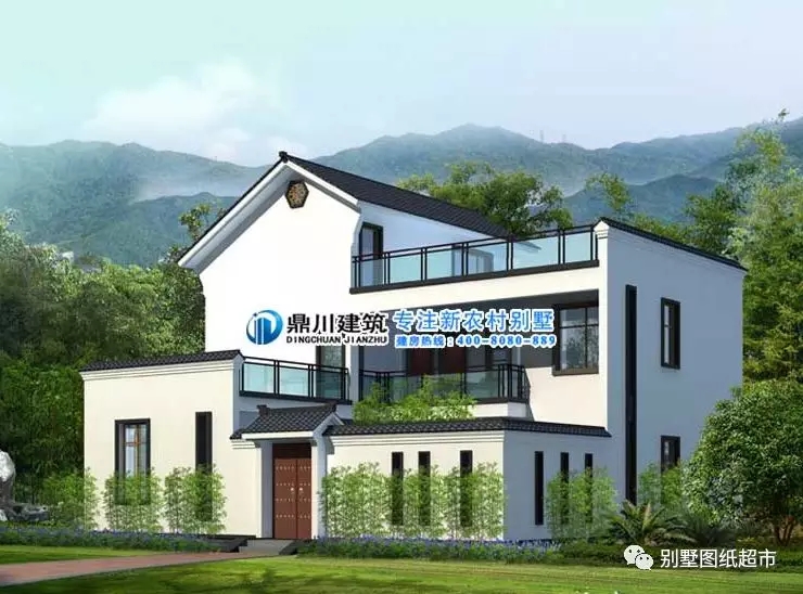7套農(nóng)村新中式四合院，一套比一套美，有庭有院過美好生活！