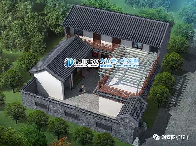 7套農(nóng)村新中式四合院，一套比一套美，有庭有院過美好生活！