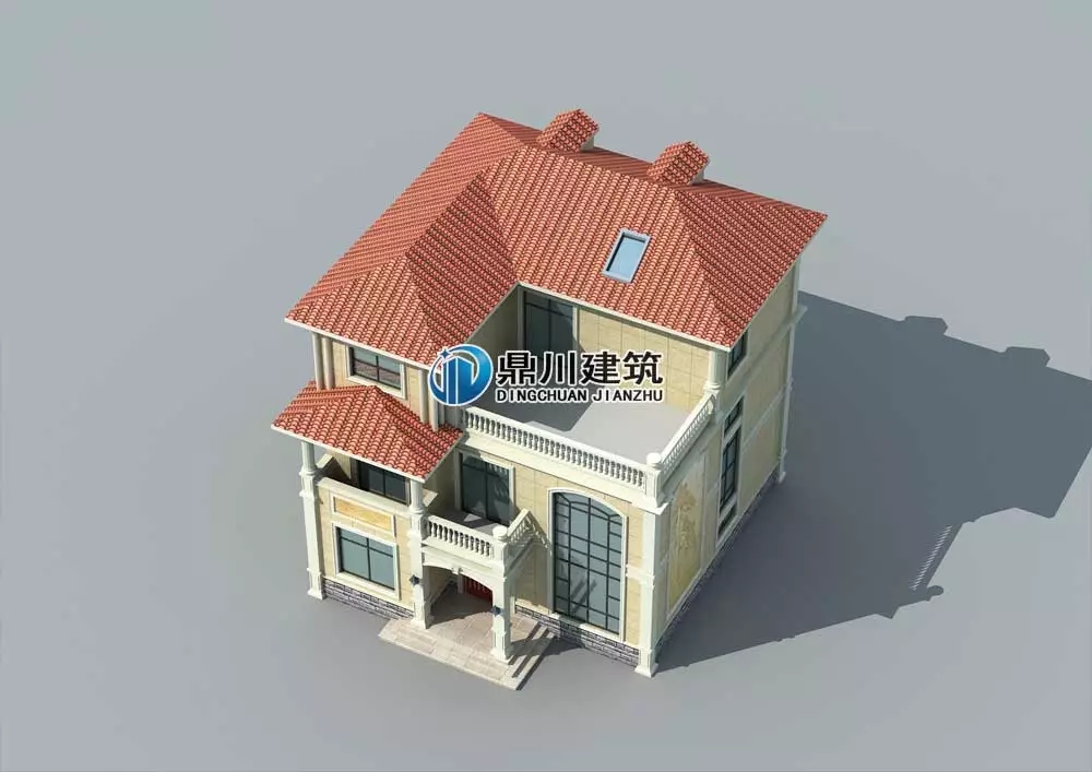 【案例】農(nóng)村建房火爆的三層帶露臺簡歐小別墅，看了案例都想蓋！