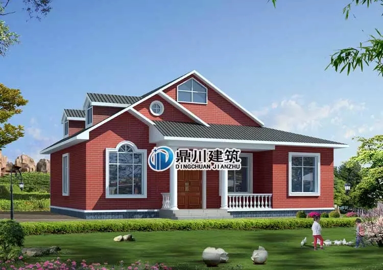 15萬(wàn)就能建的一層農(nóng)村別墅，精致大氣房間多，養(yǎng)老住家首選！
