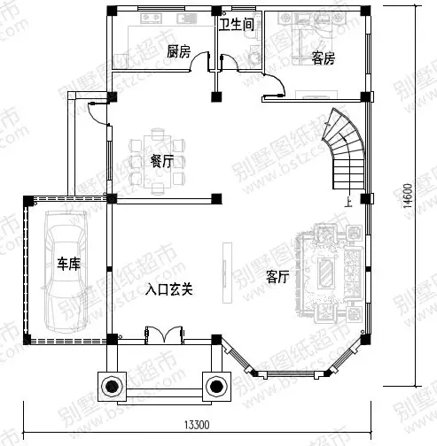 開間14米的大氣別墅，農村自建房就選10款圖紙
