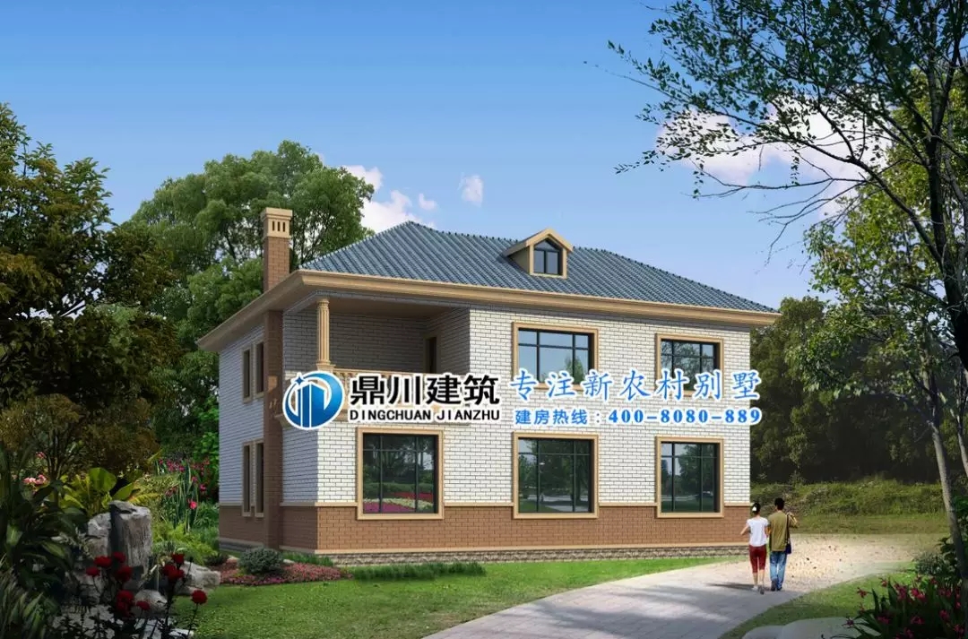 8款二層帶庭院農村別墅，有院子車庫大露臺才是完美愜意人生！