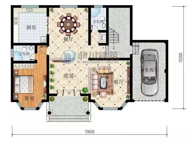 【干貨】教你如何看對戶型圖，建房的錢不浪費！