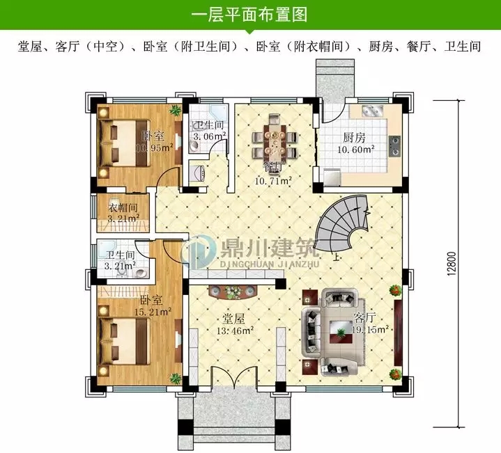 7款廚房帶后門的農(nóng)村別墅，適合農(nóng)村的生活習(xí)慣，值得收藏！