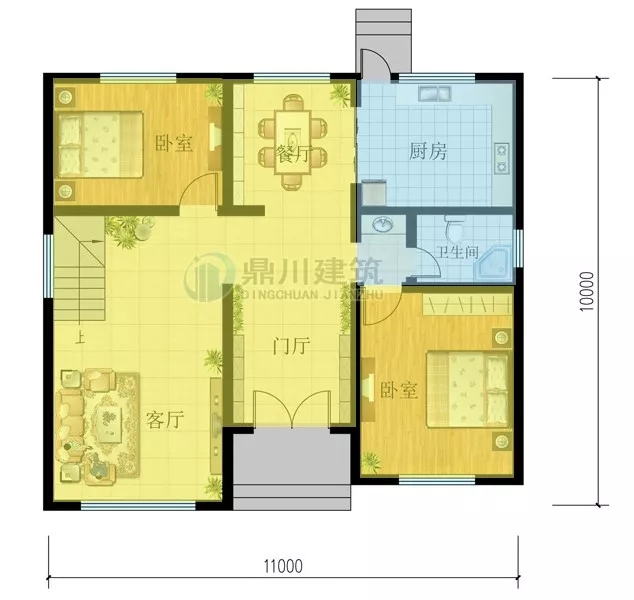 【干貨】教你如何看對戶型圖，建房的錢不浪費！